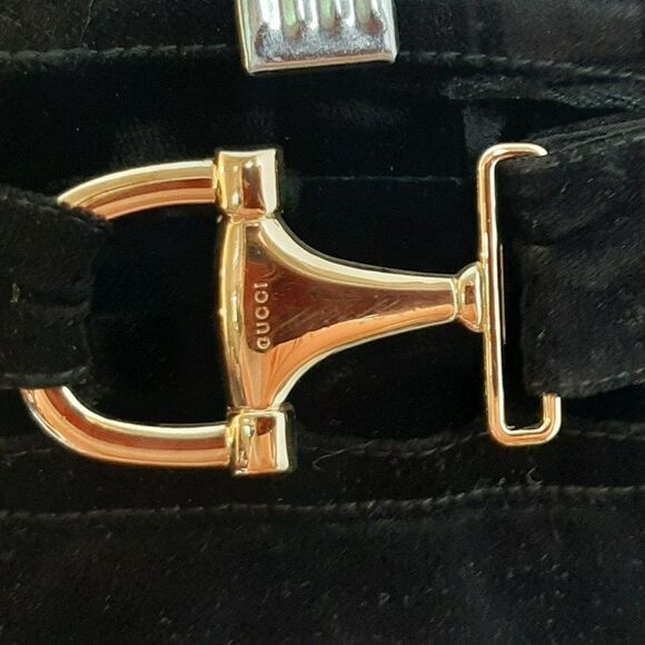 Gucci Pencil Skirt with Gold Hardware sz 42 - Picture 5 of 11